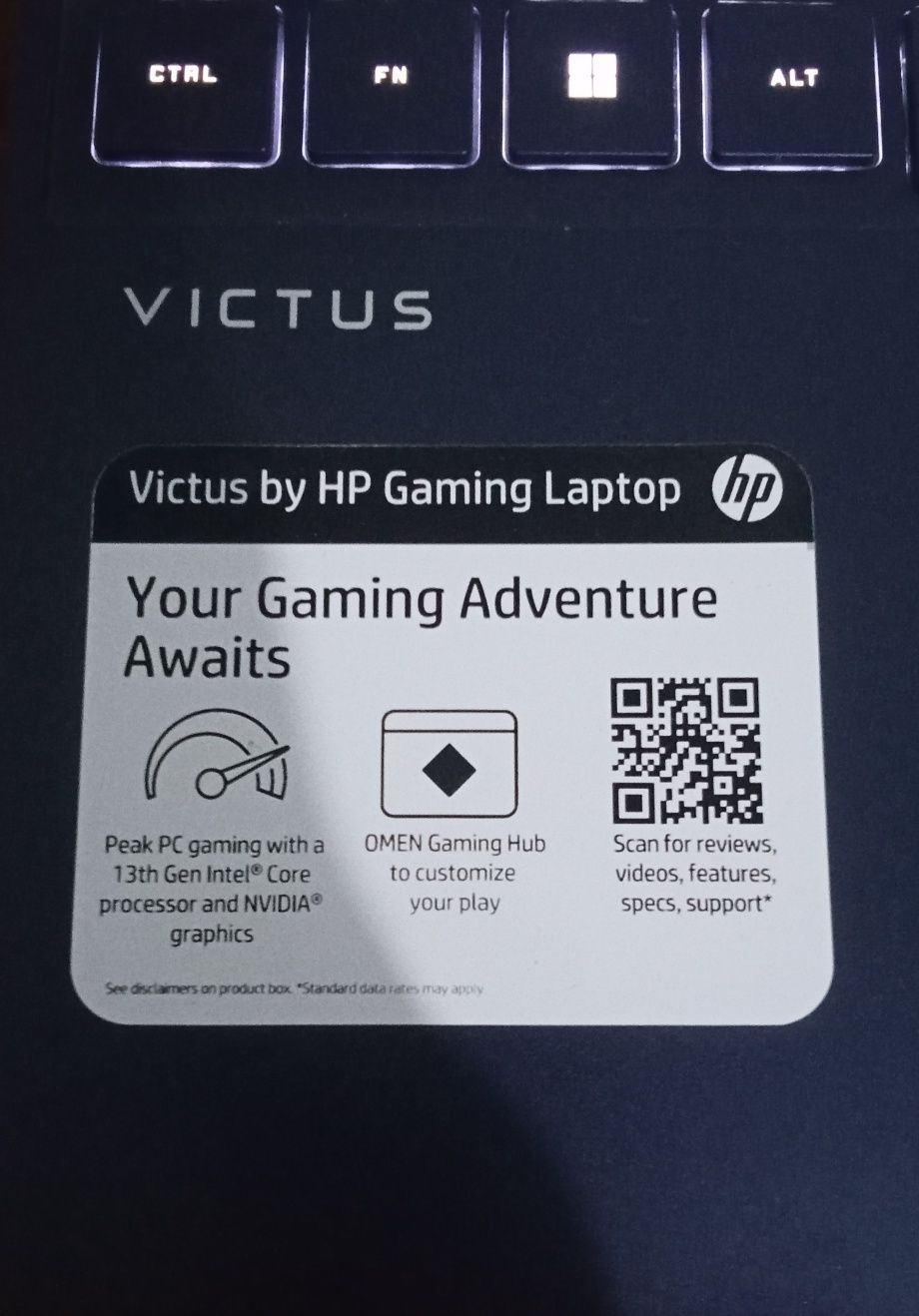 HP Victus 15 core i5 13