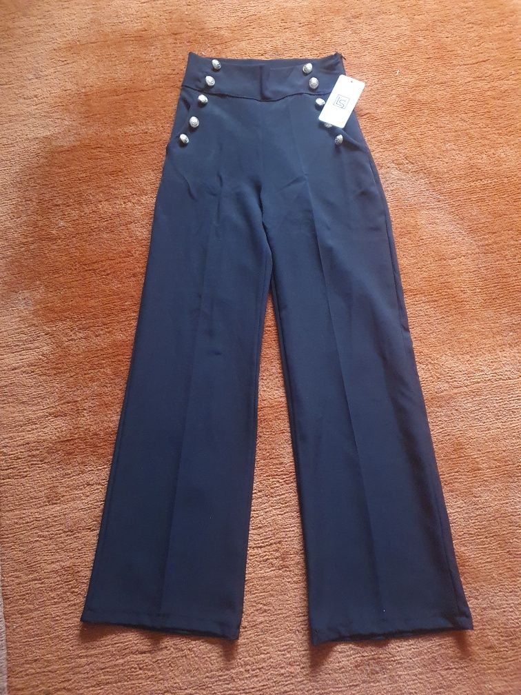 Pantaloni noi marinea M