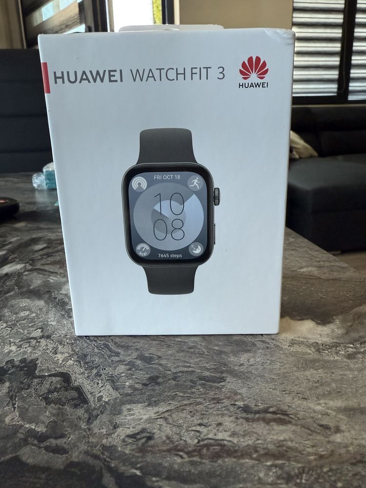 Huawei watch fit 3 + подарък слушалки ttec