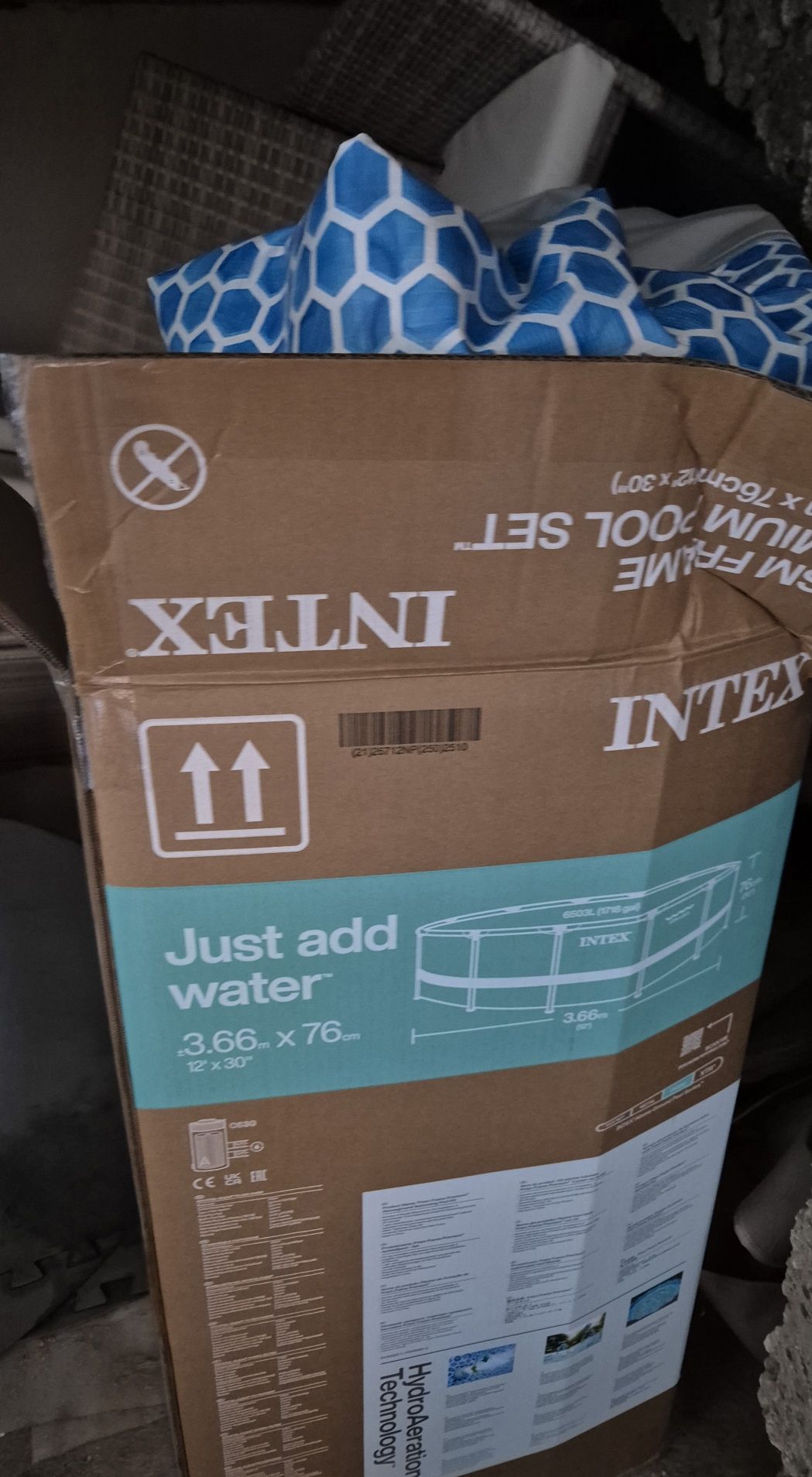 Басейн Intex 3.66 x 0.76