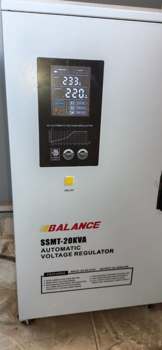 Stabilizator 20kw 1 yil ishlagan yangidek.