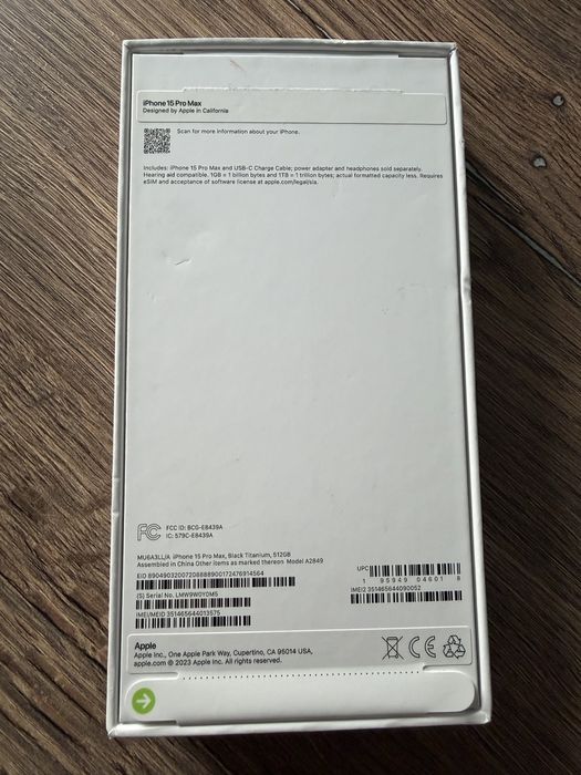 Iphone 15 Pro Max 512GB Titanium