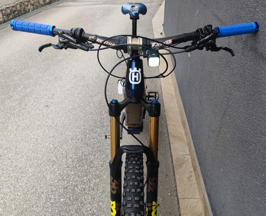 Електрически Велосипед Husqvarna 27.5 Full Fox Kashima Full Shimano XT