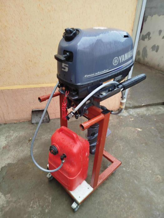 Vand barca romcarft 400 si motor yamaha 5cp