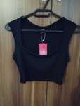 top  shein negru