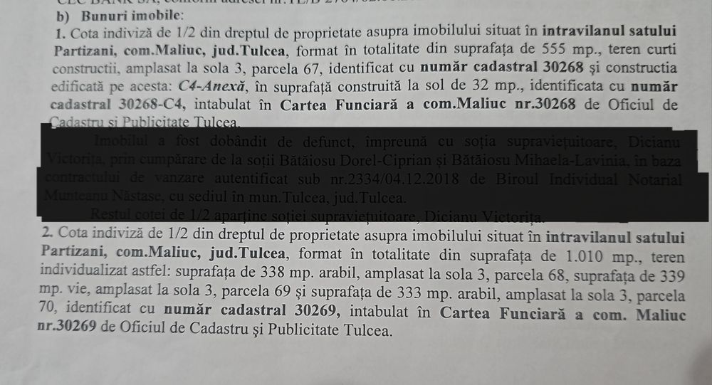 Teren intravilan Partizani, Delta Dunării pentru INVESTIȚIE