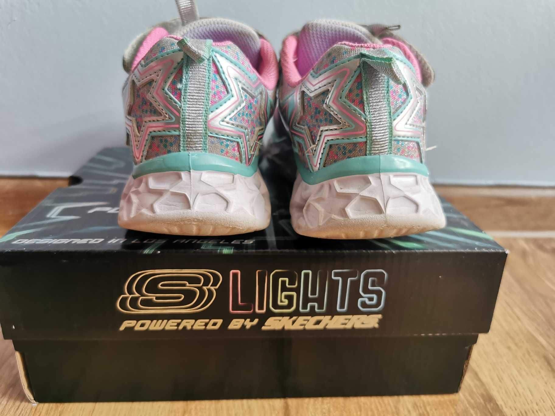 Маратонки Skechers Galaxy Lights #33.5, за момиче