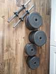Set gantere cu greutăți 30 kg