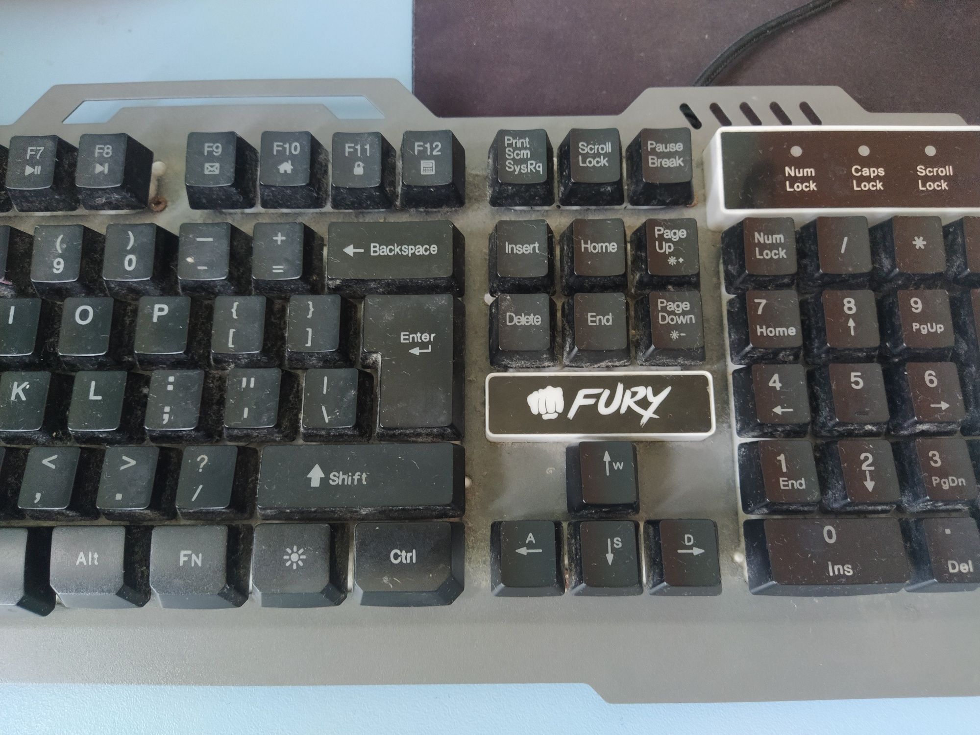 Геймърска Клавиатура Fury