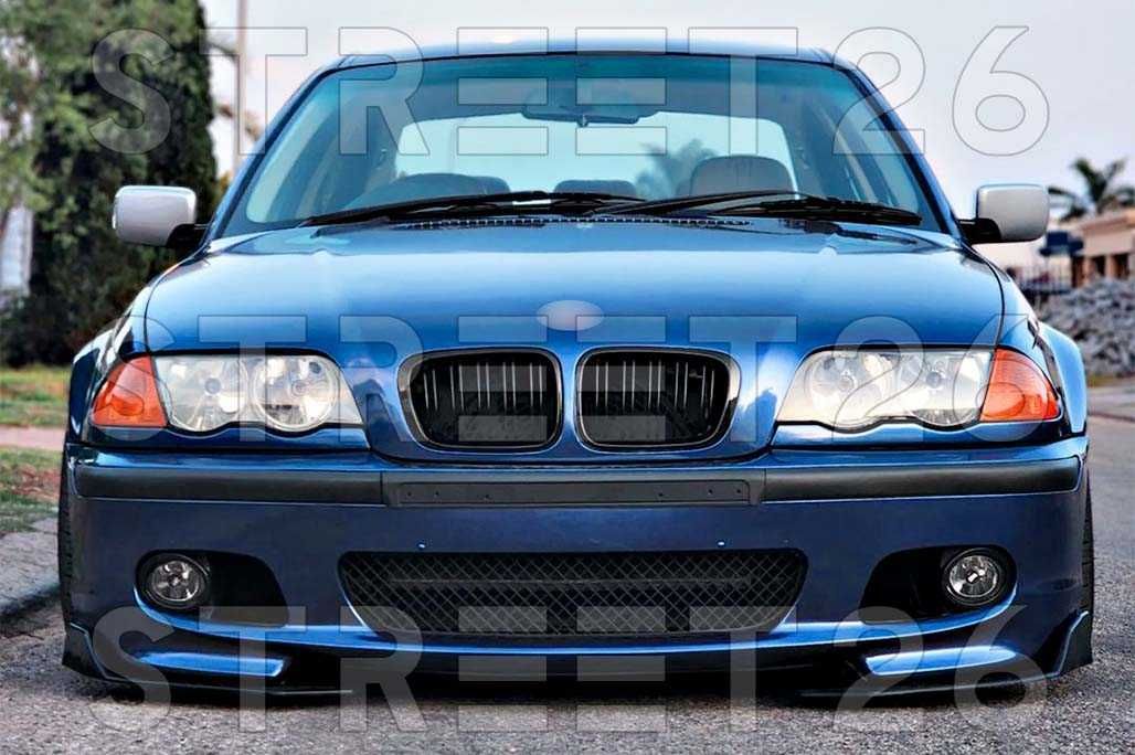 Grile BMW Seria 3 E46 Non-Facelift (1998-2001) M Design Negru Lucios