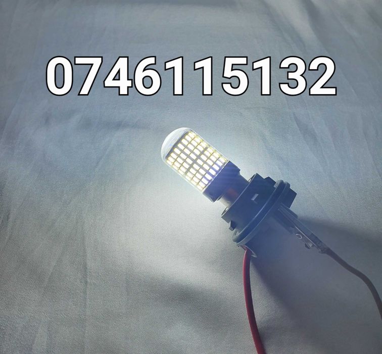Bec Led cu Filament dublu-CANBUS-Pozitie-Frana-DRL- 7443 W21-5W T20-Q5