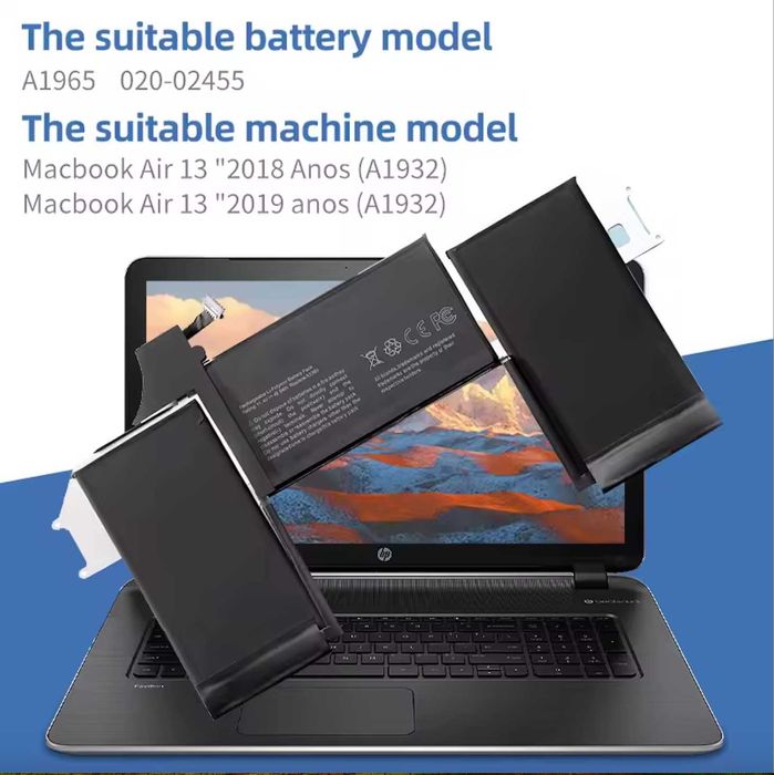 APPLE MacBook Air 13"A1932 2018 2019 A2179 Early 2020 4377MAH/49.9WH