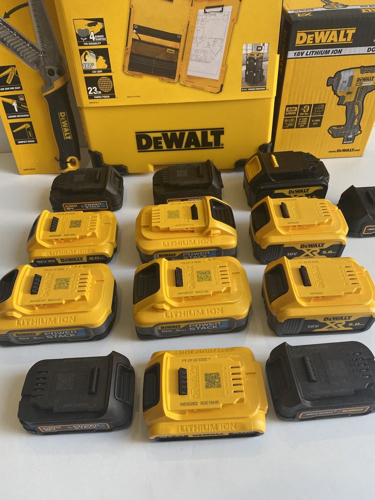 Ъглошлайф DeWALT  DCG405P2 18V Brushless  + 2бр. 5Ah , Зарядно и Куфар