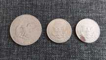 Лот от три монети One Dollar, Half Dollar