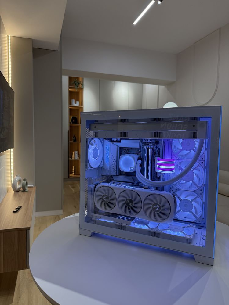 PC High-End Gaming  WHITE Edition– 4080S, 7800X3D, G.Skill 64GB DDR5