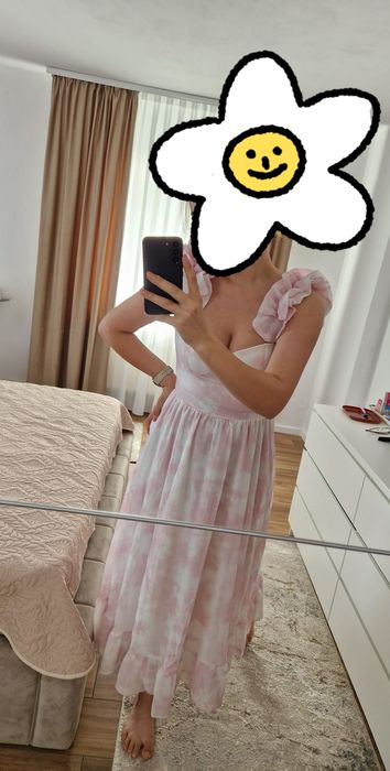 Rochie roz-pudra