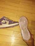 Jordan 1 mid gs pro purple {originali}
