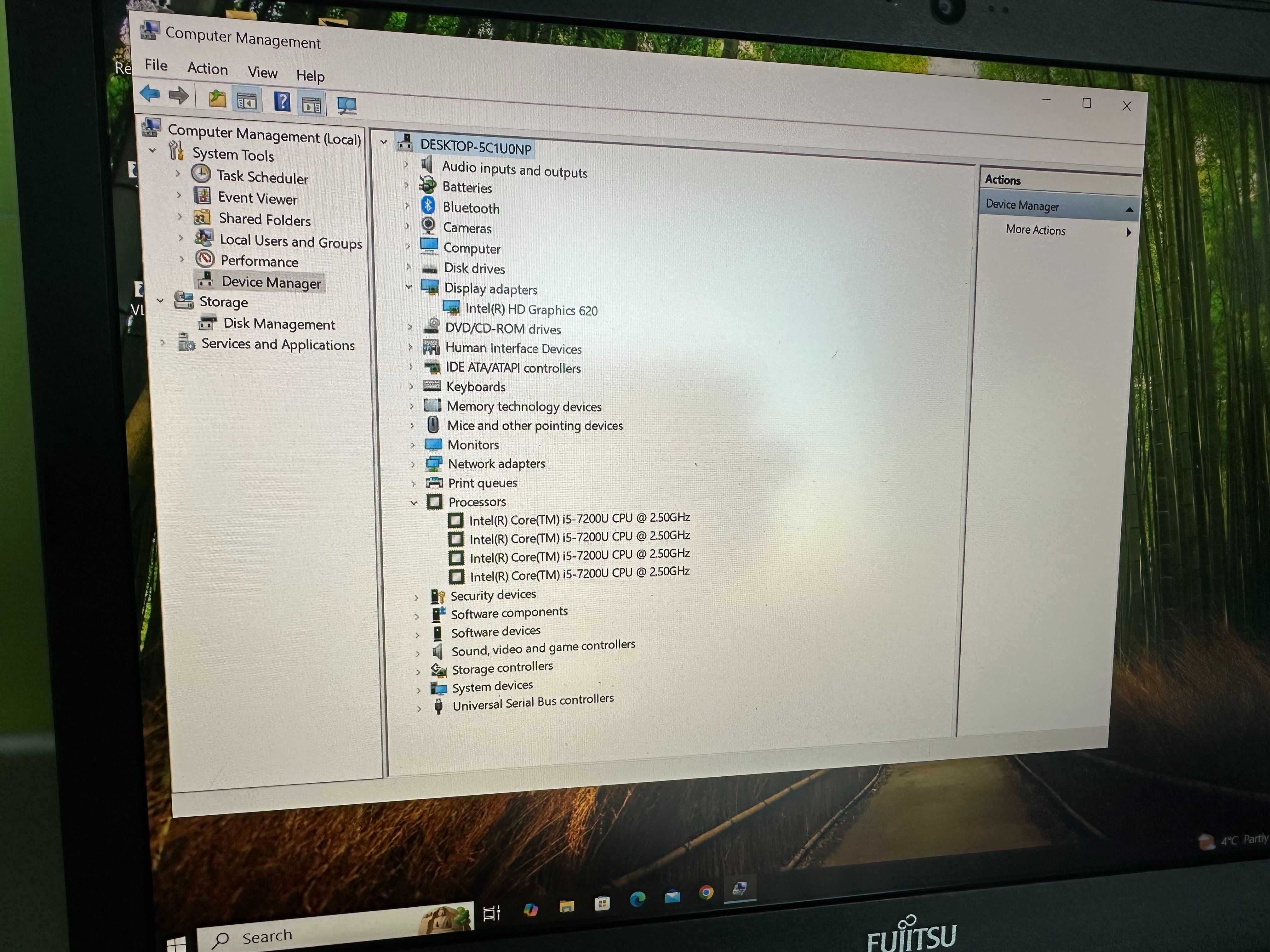 Лаптоп- Fujitsu Lifebook - употребяван