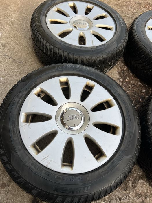 Джанти с гуми 16 5x112 цола за Audi