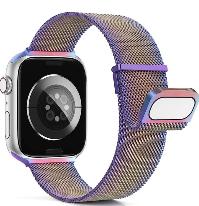 Curea Metalica Type Ceas Apple Watch Husa Folie Silicon