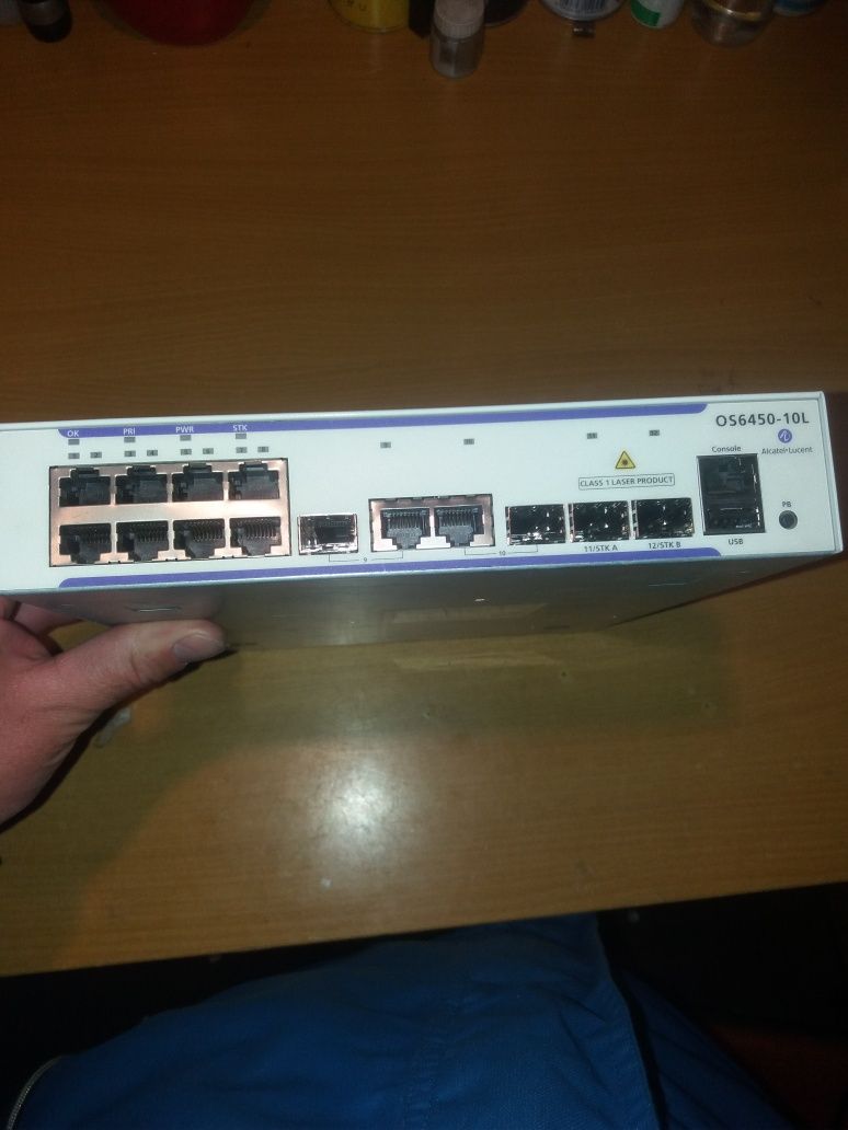 Switch management alcatel, dcn, os 6450-10l, cisco,dcn