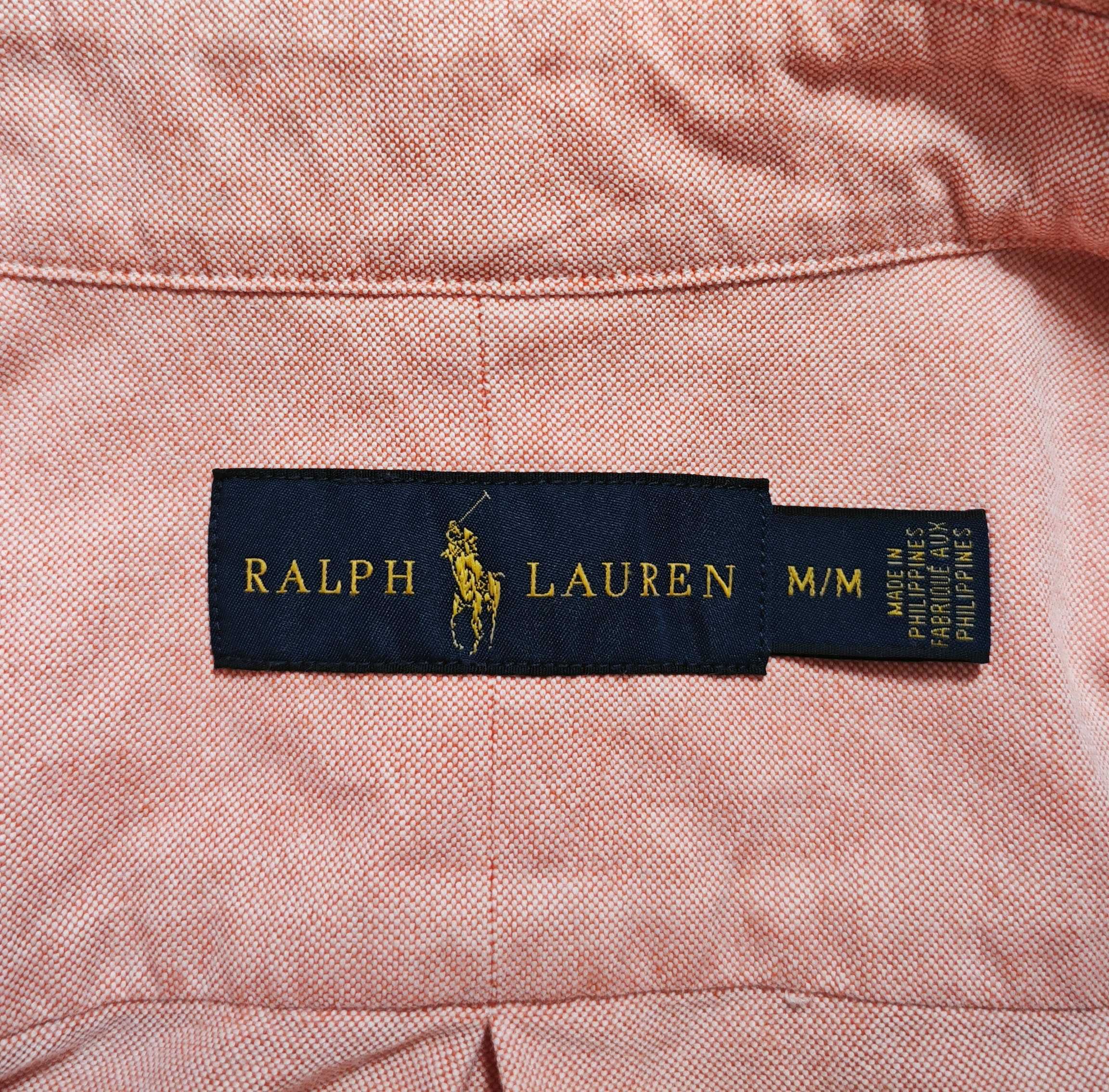 Ralph Lauren Цвят Сьомга Оригинална с дълъг ръкав размер М