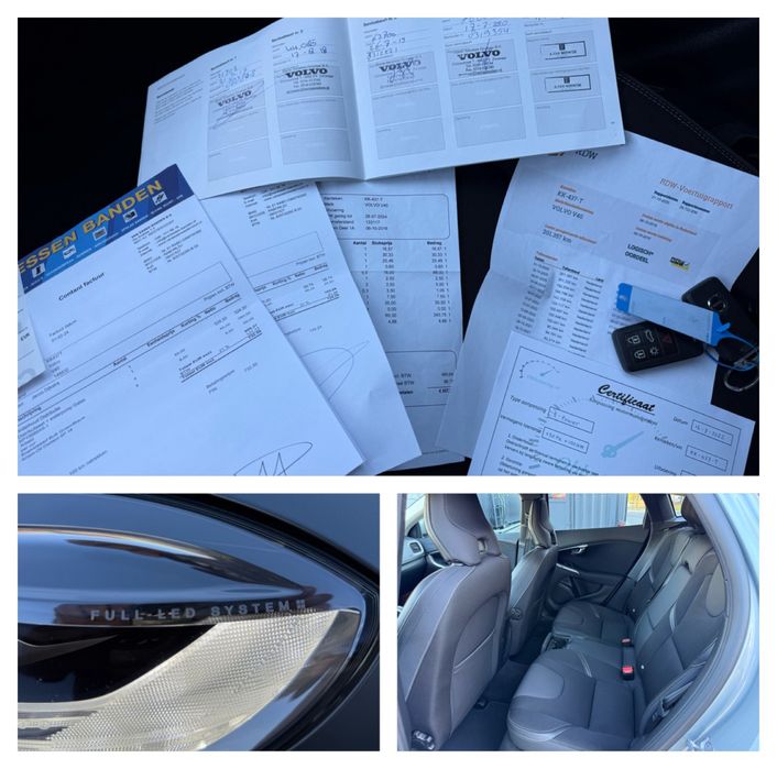 Volvo V40 D2, 2.0 tdi E6,Full Led ,Carte Service,     REZERVAT!!