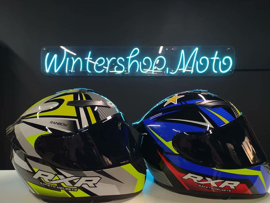 Мотошлемы с Тонированным Визором! Крутые расцветки, разные размеры!