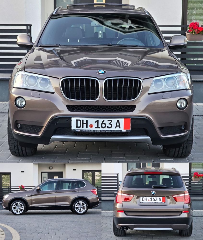 Bmw X3 4x4 X-drive 2.0 184 cp Automat An fab.2013 Euro 5‼️‼️