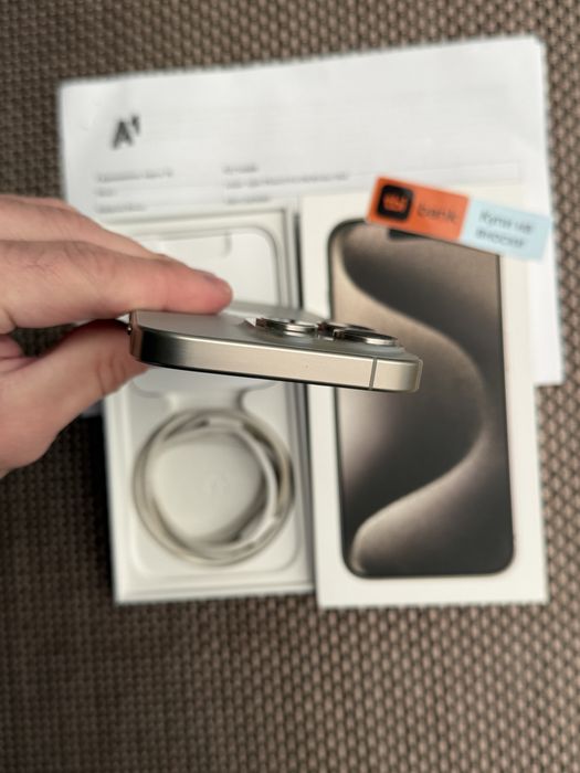 128!ЛИЗИНГ*49лв/м iPhone 15 pro * Natural айфон 15 про