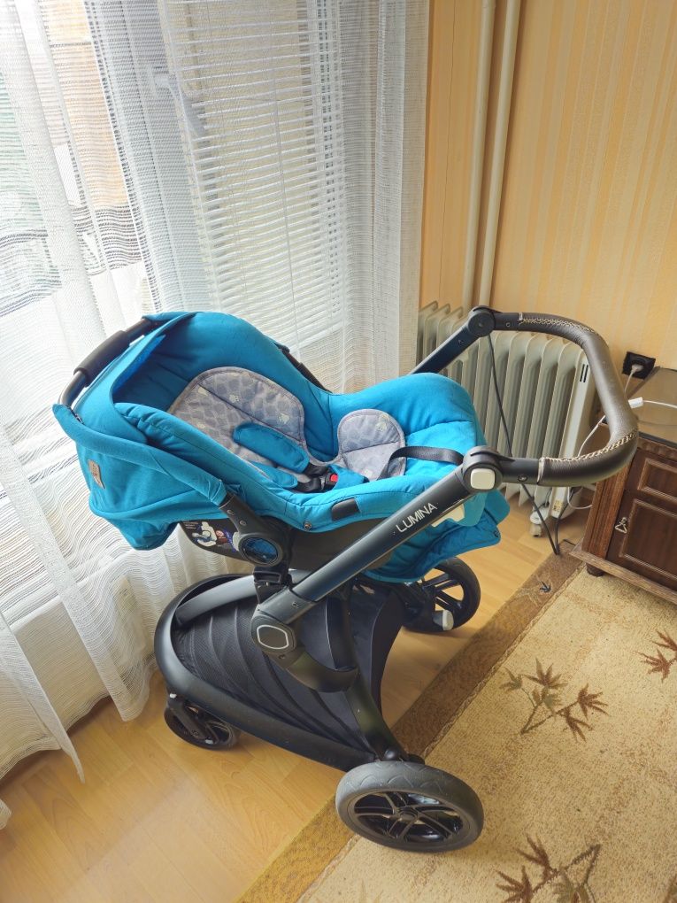 Бебешка количка + столче за кола Lorelli Lumina 3в1