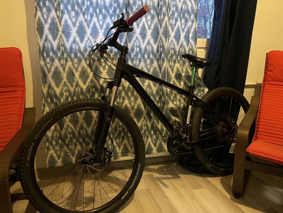 MTB Dirt Bike Giant cadru MEDIU (1.85M max) all black frane hidraulice