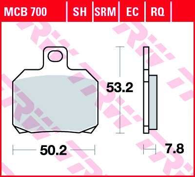 Set Plăcuțe Frână Yamaha Majesty / X-Max / T-Max / MBK / Aprilia