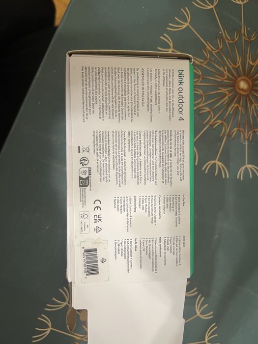 Cameră de supraveghere Blink Outdoor 4 – nouă, nefolosită