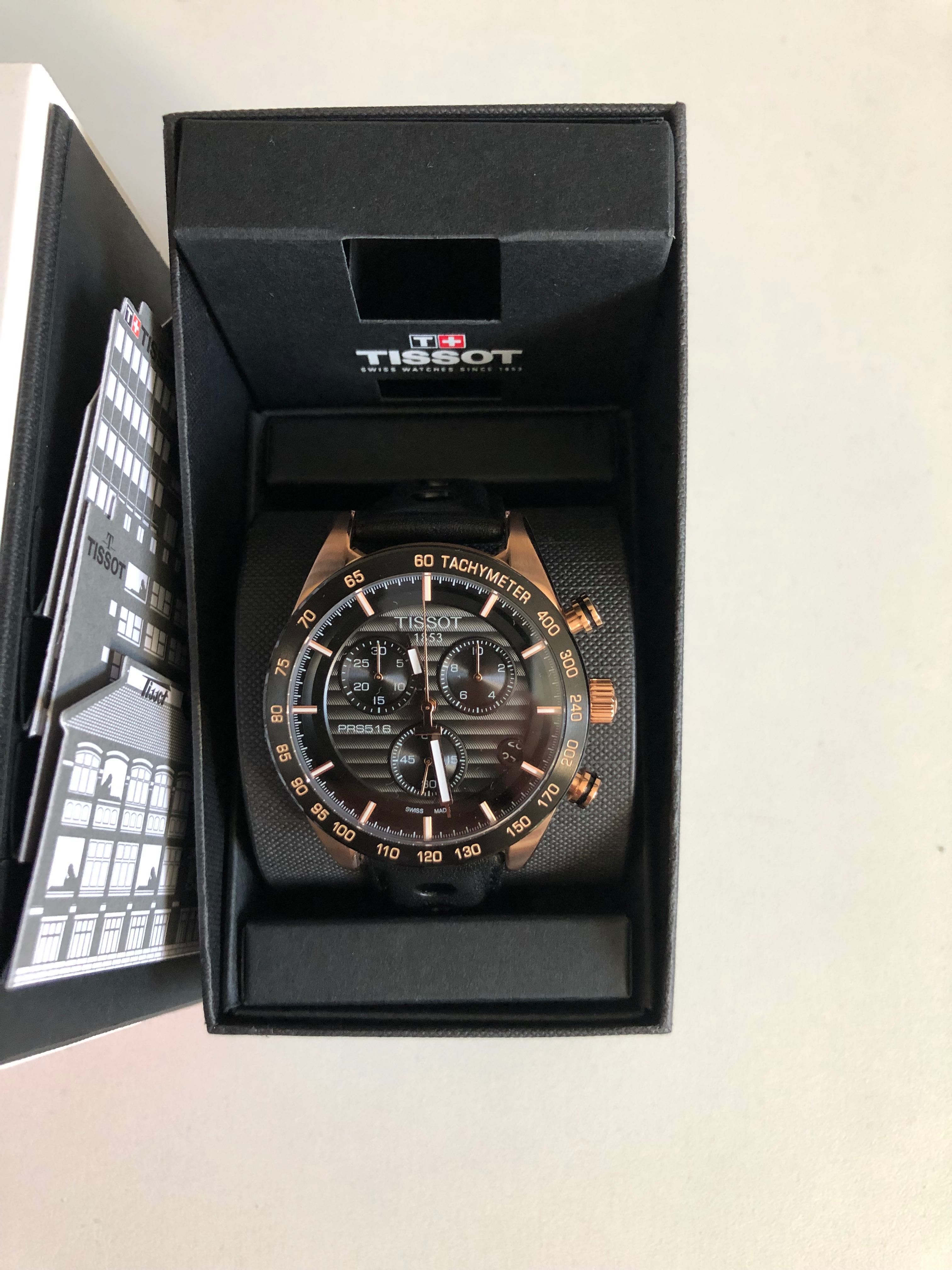 Ceas Tissot PRS 516 Chronograph Rose Gold