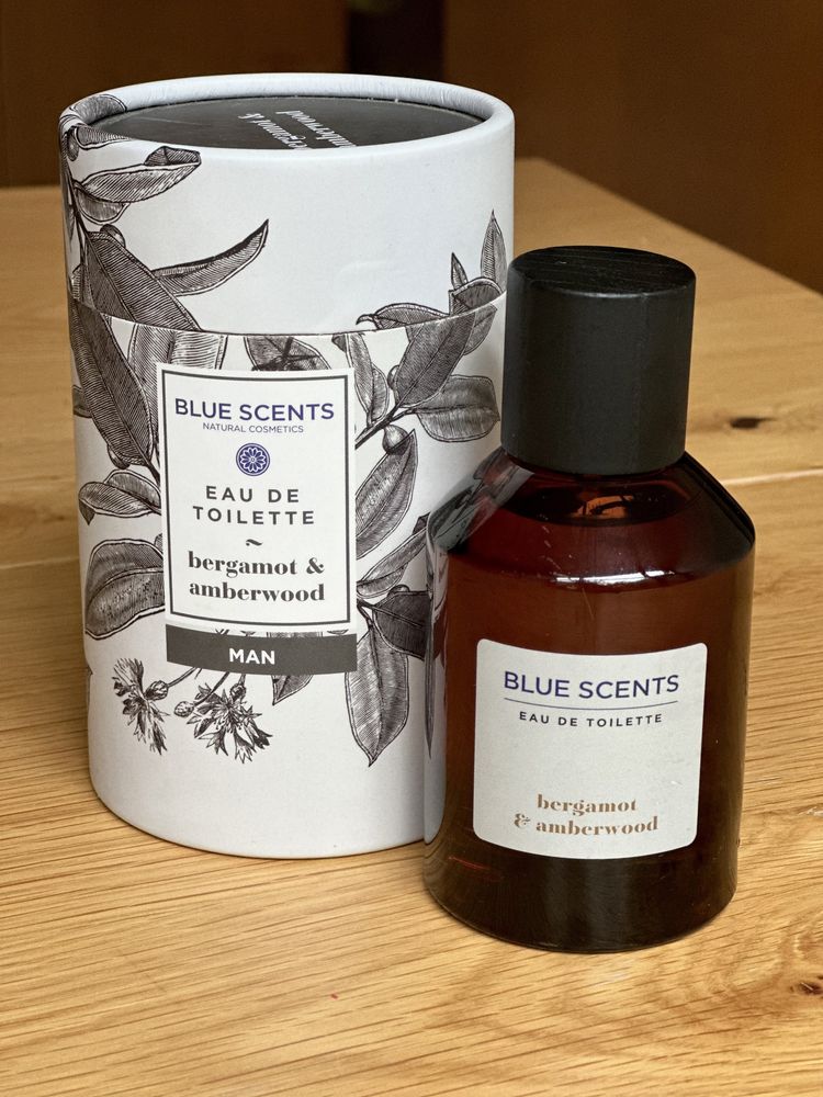 Мъжки парфюм BLUE SCENTS  bergamot&amberwood