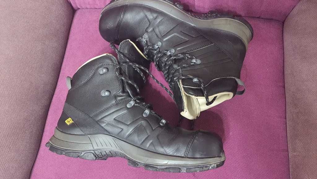 Ghete piele HAIX Black eagle 56 LL Mid S3 HRO ESD SRC marimea 44-44,5