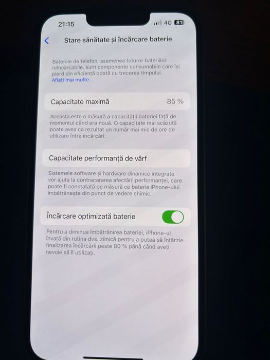 Vand iPhone 14 baby blue. Ca nou nouț!