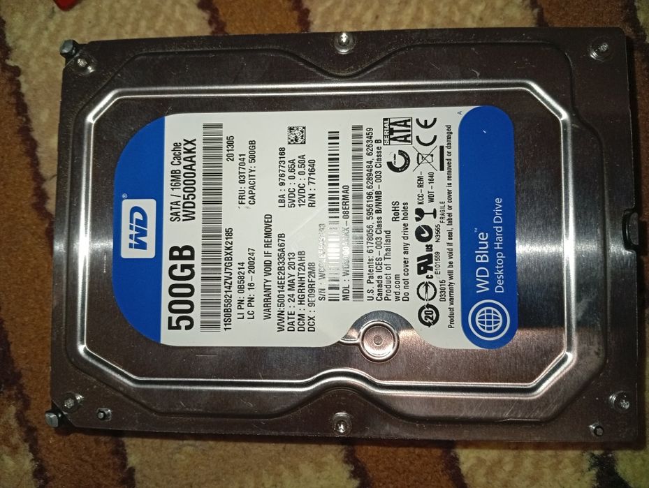 Vand hdd de 500 de GB