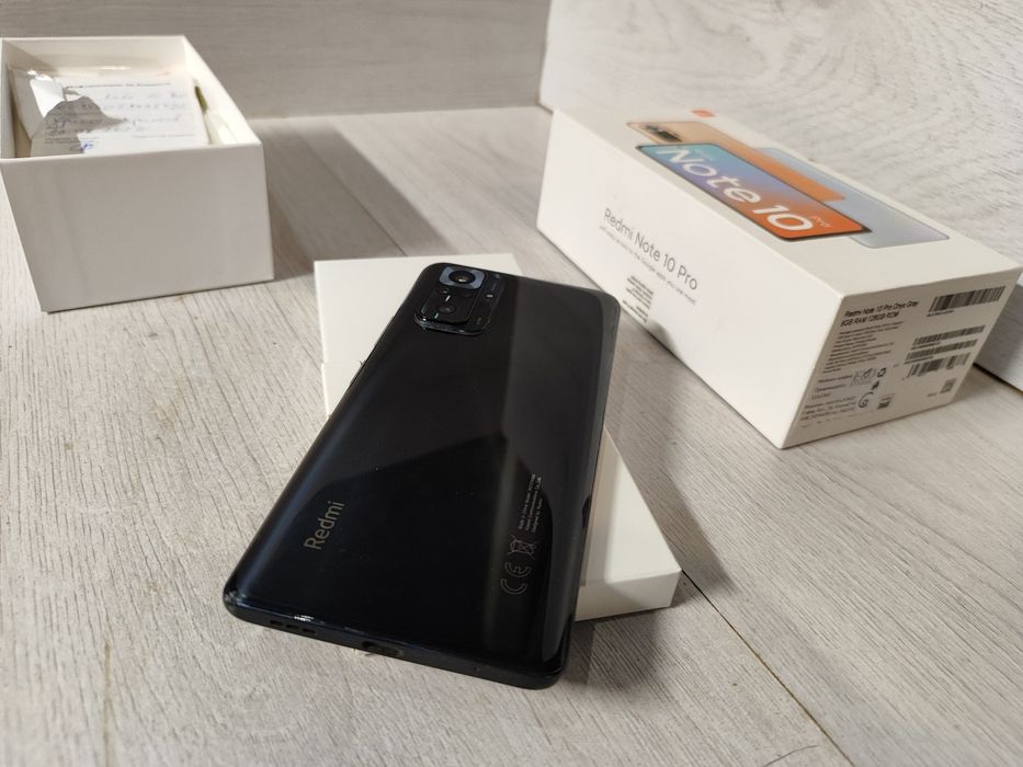 Xiaomi Redmi Note 10 Pro 5G в Пълен комплект!