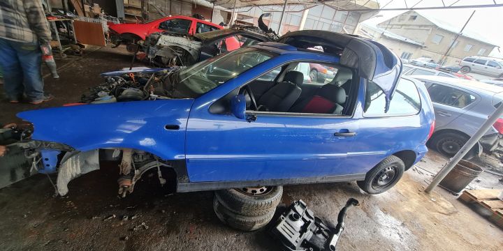 Ansamblu stergatoare parbriz volan pe stanga Volkswagen VW Polo a 3-a