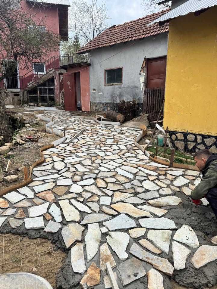 piatra naturala de munte si gratare ornamentale
