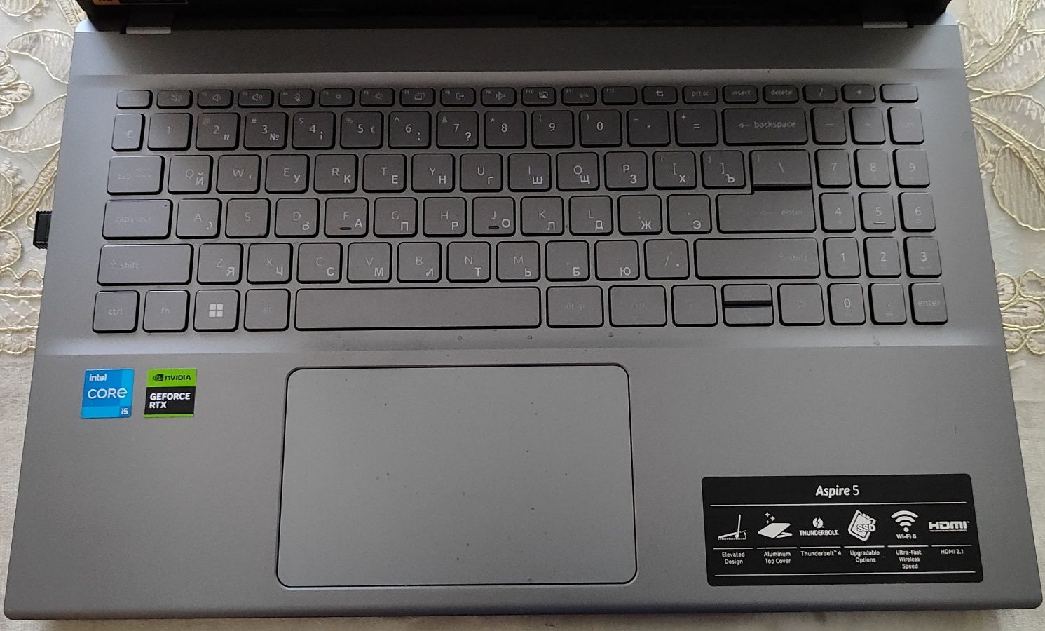 Ноутбук Acer aspire 5