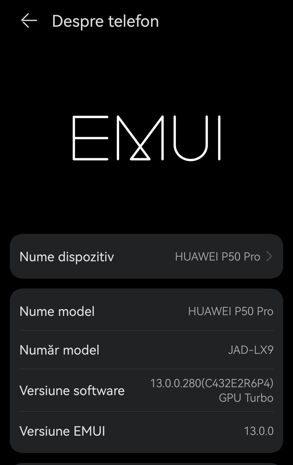 Huawei p50 pro cu garanție