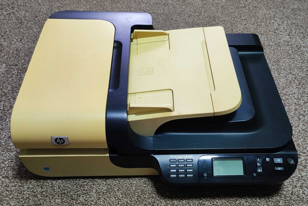 Сетевой сканер HP Scanjet N6350 планшет+АПД дуплекс LAN/USB
