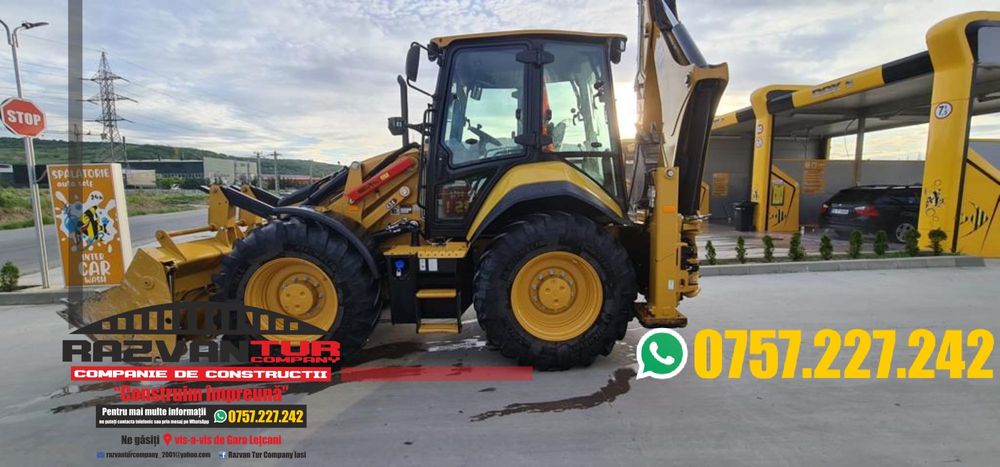 Buldoexcavator de INCHIRIAT ( 4 cupe + PICON)