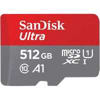 Card memorie SANDISK Ultra microSDXC UHS-I 512GB Clasa 10 Garantie Nou