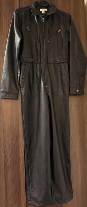 Salopeta imitatie piele Topshop