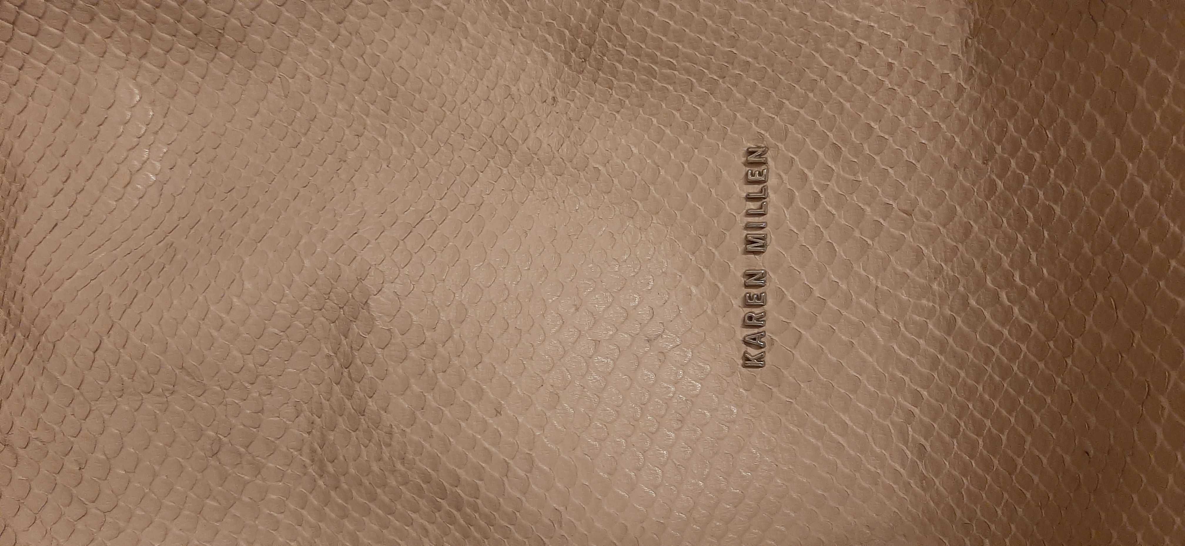Чанта Karen Millen  от естествена чанта