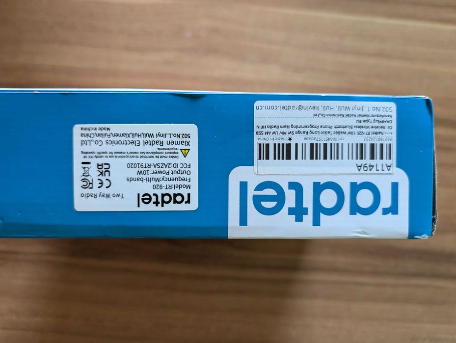 Radtel RT-920 10w walkie talkie радио станция